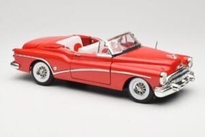 Buick Skylark Kabriolet Červený Motormax 1:18 73129 Kov – obrázek 6 z 8