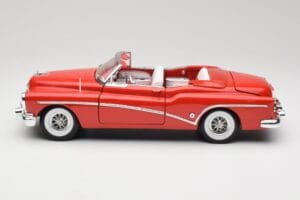 Buick Skylark Červený Motormax 1:18 411393-M1 Kov – obrázek 4 z 8
