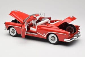 Buick Skylark Červený Motormax 1:18 411393-M1 Kov – obrázek 5 z 8
