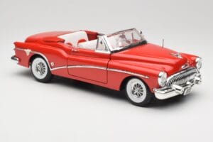 Buick Skylark Červený Motormax 1:18 411393-M1 Kov – obrázek 6 z 8