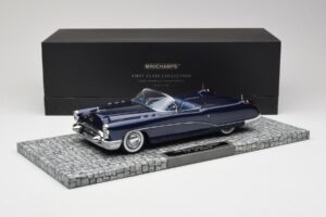 Buick Wildcat I Concept Tmavě Modrý Minichamps 1:18 107141331 Kov – obrázek 6 z 6