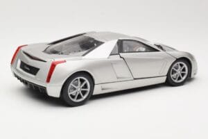 Cadillac Cien Stříbrný Hot Wheels 1:18 57296 Kov – obrázek 3 z 8