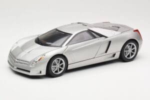 Cadillac Cien Stříbrný Hot Wheels 1:18 57296 Kov