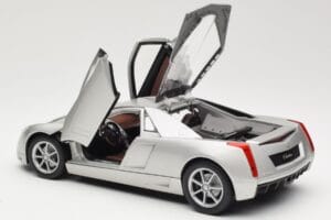 Cadillac Cien Stříbrný Hot Wheels 1:18 57296 Kov – obrázek 5 z 8