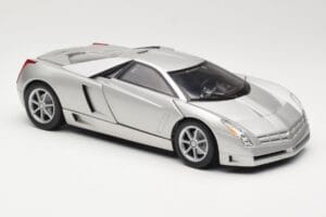 Cadillac Cien Stříbrný Hot Wheels 1:18 57296 Kov – obrázek 6 z 8