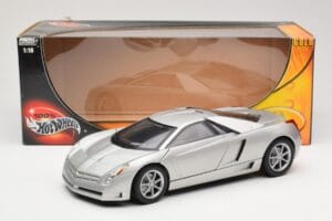 Cadillac Cien Stříbrný Hot Wheels 1:18 57296 Kov – obrázek 8 z 8