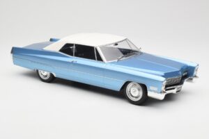 Cadillac DeVille Modrý KK-Scale 1:18 KKDC180314 Kov – obrázek 4 z 6