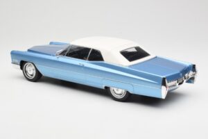 Cadillac DeVille Modrý KK-Scale 1:18 KKDC180314 Kov – obrázek 5 z 6