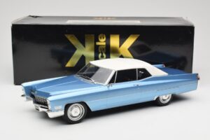 Cadillac DeVille Modrý KK-Scale 1:18 KKDC180314 Kov – obrázek 6 z 6