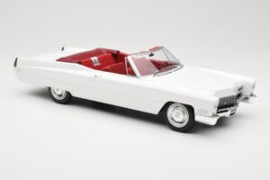 Cadillac DeVille Kabriolet Bílý KK-Scale 1:18 KKDC180313 Kov – obrázek 4 z 6
