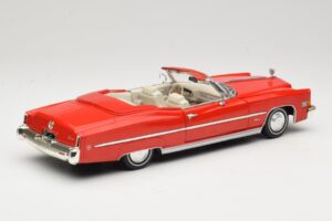 Cadillac Eldorado Kabriolet Červený Anson 1:18 30387 Kov – obrázek 3 z 8