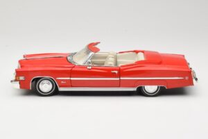 Cadillac Eldorado Kabriolet Červený Anson 1:18 30387 Kov – obrázek 4 z 8