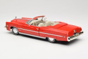 Cadillac Eldorado Kabriolet Červený Anson 1:18 30387 Kov – obrázek 7 z 8