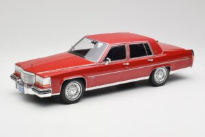 Cadillac Fleetwood Brougham Tmavě Červený Metalíza MCG 1:18 MCG18251 Kov