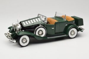 Cadillac Sport Phaeton Zelený Anson 1:18 30383 Kov – obrázek 2 z 9
