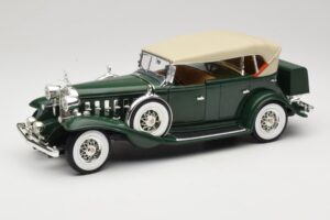 Cadillac Sport Phaeton Zelený Anson 1:18 30383 Kov – obrázek 3 z 9
