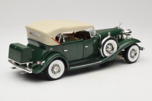 Cadillac Sport Phaeton Zelený Anson 1:18 30383 Kov – obrázek 4 z 9