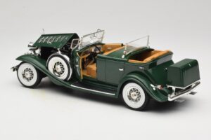 Cadillac Sport Phaeton Zelený Anson 1:18 30383 Kov – obrázek 6 z 9