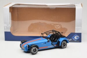 Caterham Seven Modrý Solido 1:18 S1801802 Kov – obrázek 6 z 6