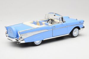 Chevrolet Bel Air Kabriolet Modrý Road Signature 1:18 55/1/0863 Kov – obrázek 3 z 8