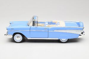 Chevrolet Bel Air Kabriolet Modrý Road Signature 1:18 55/1/0863 Kov – obrázek 4 z 8