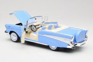 Chevrolet Bel Air Kabriolet Modrý Road Signature 1:18 55/1/0863 Kov – obrázek 5 z 8