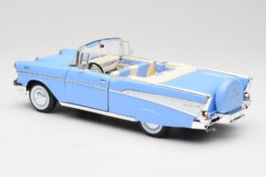 Chevrolet Bel Air Kabriolet Modrý Road Signature 1:18 55/1/0863 Kov – obrázek 7 z 8