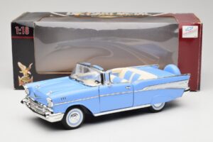 Chevrolet Bel Air Kabriolet Modrý Road Signature 1:18 55/1/0863 Kov – obrázek 8 z 8