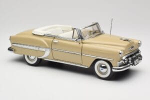 Chevrolet Bel Air Kabriolet Krémový Sun Star 1:18 1623 Kov – obrázek 6 z 8
