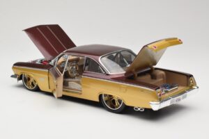 Chevrolet Bel Air Zlatý & Hnědý Maisto 1:18 31064 Kov – obrázek 5 z 8