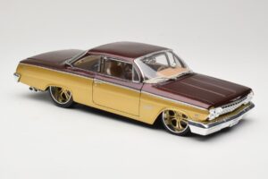 Chevrolet Bel Air Zlatý & Hnědý Maisto 1:18 31064 Kov – obrázek 6 z 8