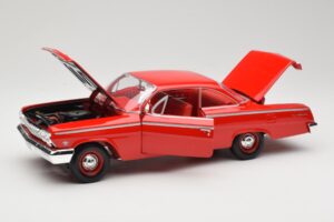 Chevrolet Bel Air Červený Maisto 1:18 31641 Kov – obrázek 2 z 8
