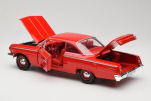 Chevrolet Bel Air Červený Maisto 1:18 31641 Kov – obrázek 5 z 8