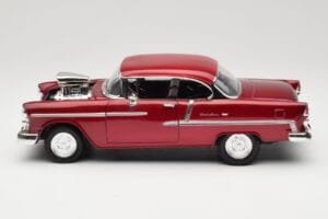 Chevrolet Bel Air Červený Motormax 1:18 73100TC-M1 Kov – obrázek 4 z 8