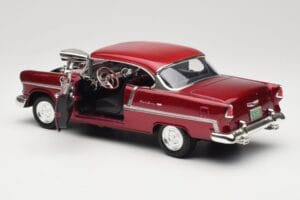 Chevrolet Bel Air Červený Motormax 1:18 73100TC-M1 Kov – obrázek 5 z 8