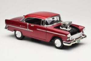 Chevrolet Bel Air Červený Motormax 1:18 73100TC-M1 Kov – obrázek 6 z 8