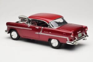 Chevrolet Bel Air Červený Motormax 1:18 73100TC-M1 Kov – obrázek 7 z 8