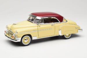 Chevrolet Bel Air Žlutý & Červený Motormax 1:18 73111 Kov