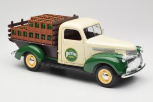 Chevrolet Brasseur Perrier Delivery Van Zelený Solido 1:18 203243 Kov – obrázek 6 z 8