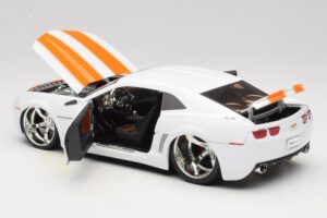 Chevrolet Camaro Concept Tuned Bílý Jada 1:18 63014 Kov – obrázek 5 z 8