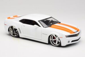 Chevrolet Camaro Concept Tuned Bílý Jada 1:18 63014 Kov – obrázek 6 z 8