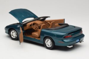 Chevrolet Camaro Z28 Kabriolet Zelený American Muscle 1:18 7231D0 Kov – obrázek 5 z 8