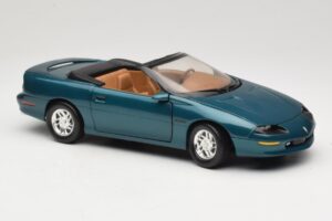 Chevrolet Camaro Z28 Kabriolet Zelený American Muscle 1:18 7231D0 Kov – obrázek 6 z 8