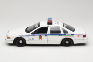 Chevrolet Caprice Kanada Policie UT Models 1:18 21023 Kov – obrázek 4 z 8