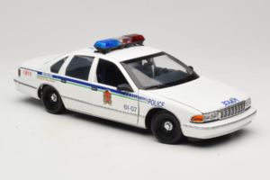 Chevrolet Caprice Kanada Policie UT Models 1:18 21023 Kov – obrázek 6 z 8
