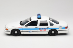 Chevrolet Caprice Chicago Policie UT Models 1:18 180142096 Kov – obrázek 4 z 8