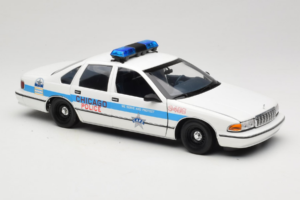 Chevrolet Caprice Chicago Policie UT Models 1:18 180142096 Kov – obrázek 6 z 8