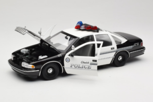 Chevrolet Caprice Glendale Policie UT Models 1:18 21026 Kov – obrázek 2 z 8