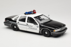 Chevrolet Caprice Glendale Policie UT Models 1:18 21026 Kov – obrázek 6 z 8