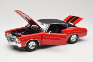 Chevrolet Chevelle SS 454 Červený Maisto 1:18 531892 Kov – obrázek 2 z 8